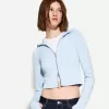 Modal zip-up hooded sweatshirt Modal zip-up hooded sweatshirt