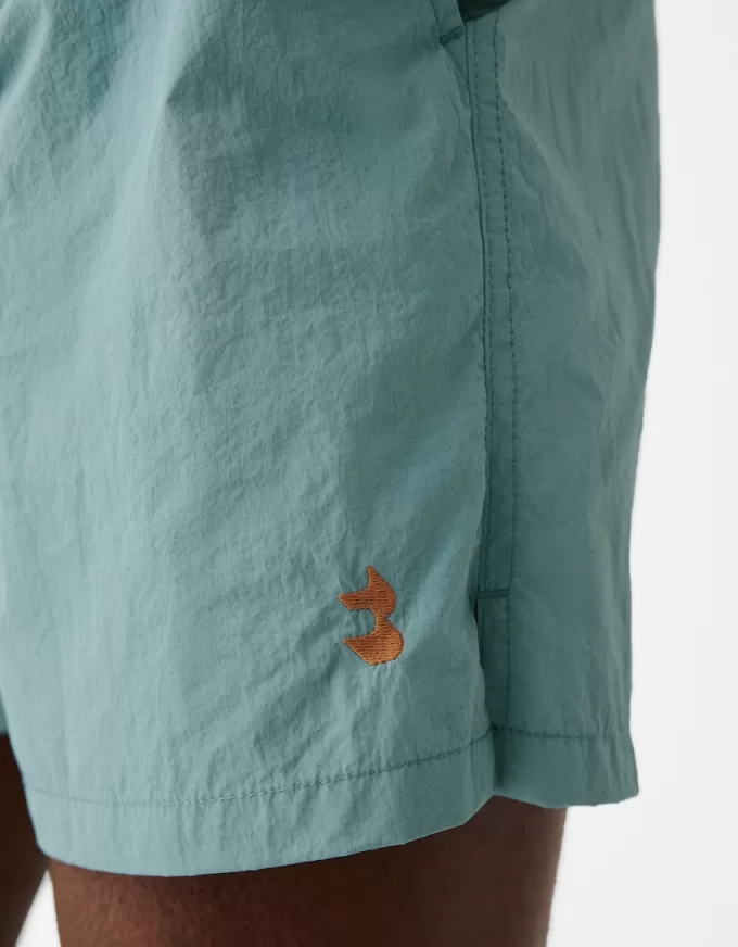 Monochrome boxy-fit board shorts Monochrome boxy-fit board shorts