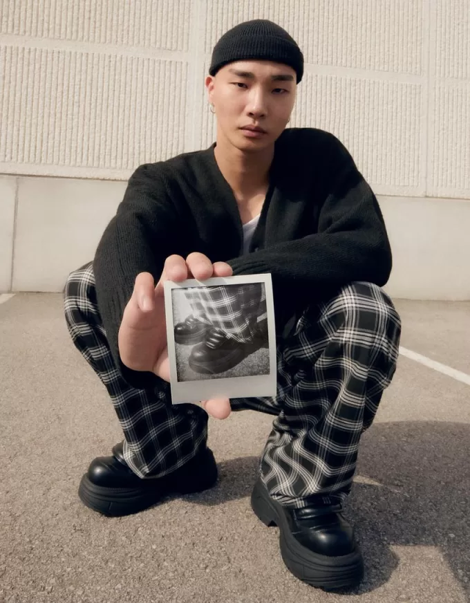 Monochrome platform sneakers Monochrome platform sneakers