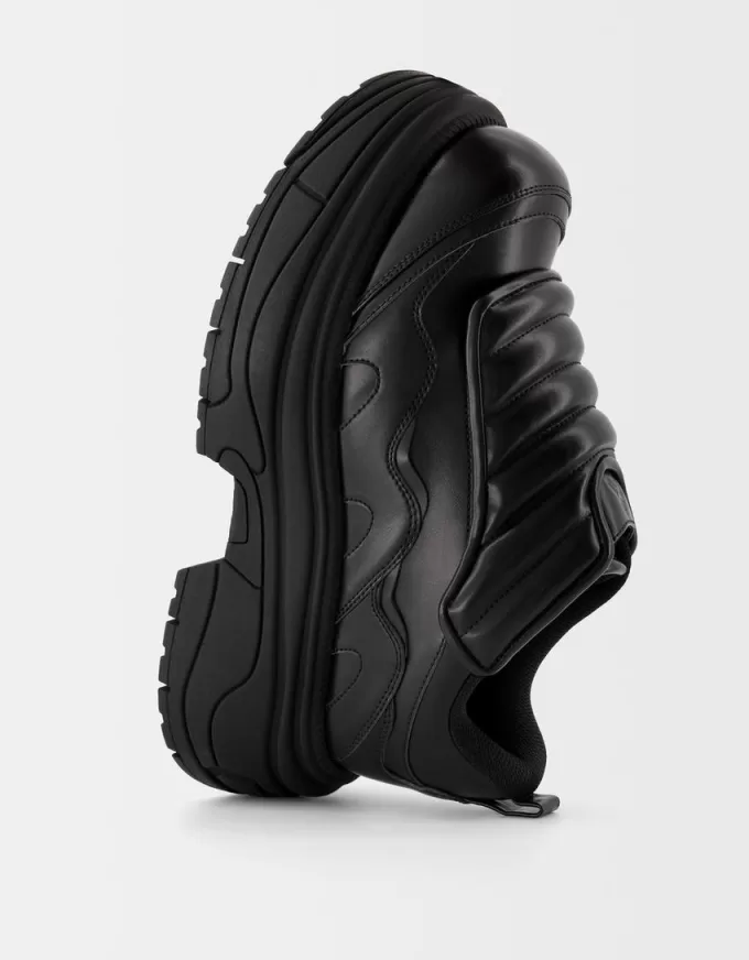 Monochrome platform sneakers Monochrome platform sneakers