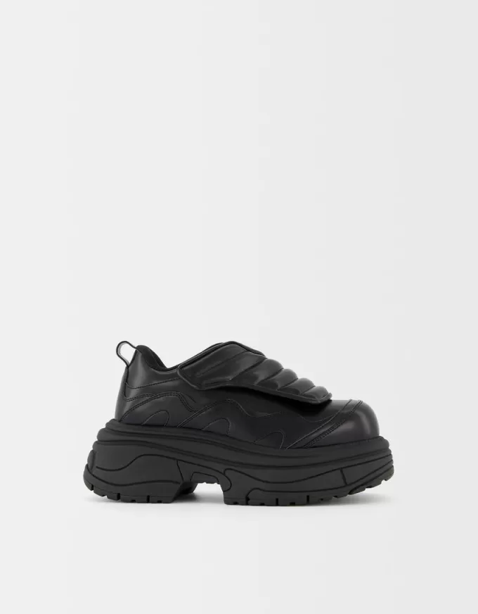 Monochrome platform sneakers Monochrome platform sneakers
