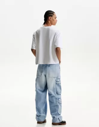 Multi-cargo baggy jeans