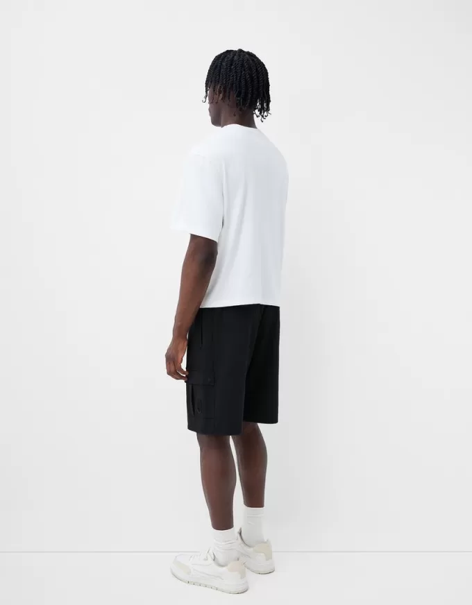 Multi-cargo technical Bermuda shorts
