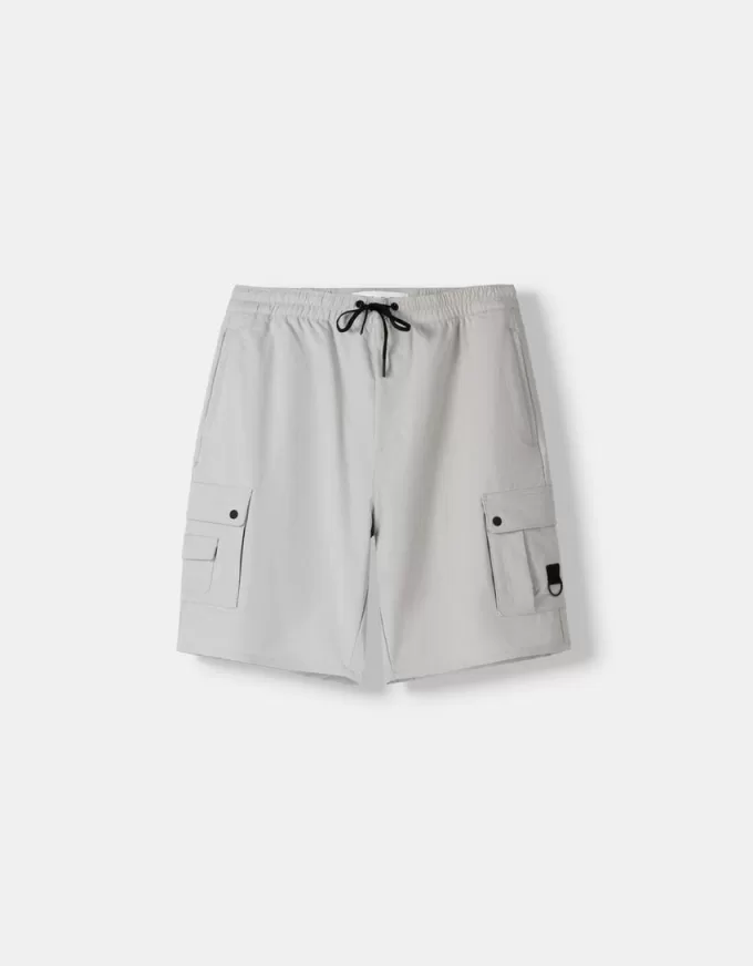 Multi-cargo technical Bermuda shorts Multi-cargo technical Bermuda shorts