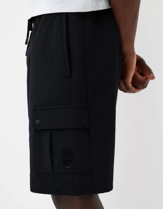 Multi-cargo technical Bermuda shorts