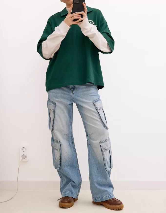 Multi-pocket cargo jeans Multi-pocket cargo jeans