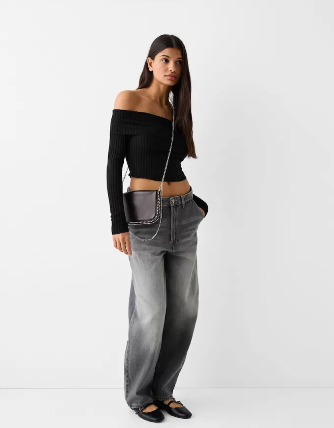 Multi-way leather effect crossbody bag Multi-way leather effect crossbody bag