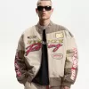 Nascar jacket with patches Nascar jacket with patches