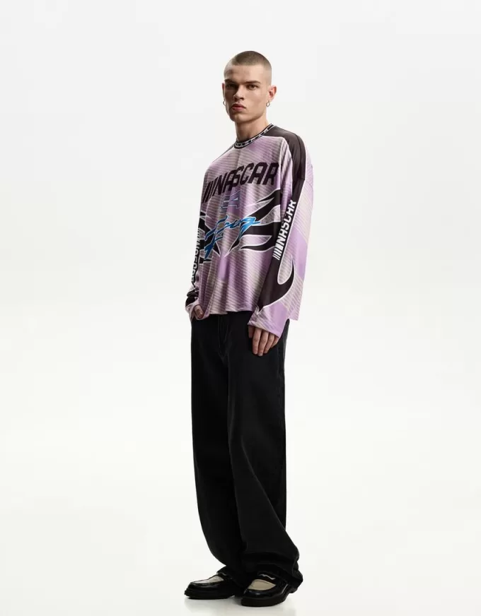 Nascar print long sleeve T-shirt Nascar print long sleeve T-shirt