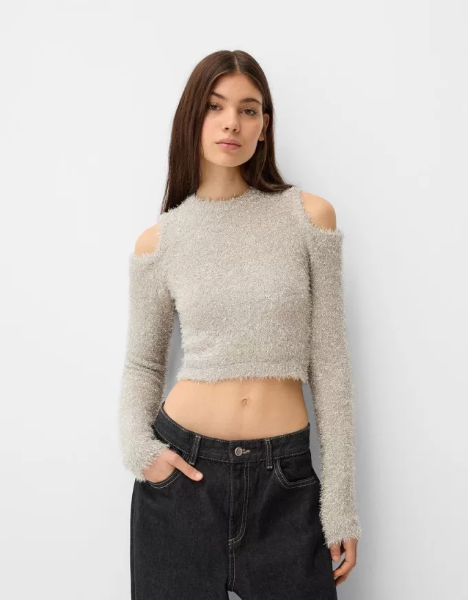 Off-the-shoulder sweater Off-the-shoulder sweater