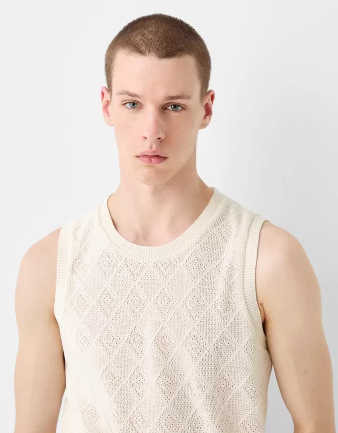 Openwork vest Openwork vest