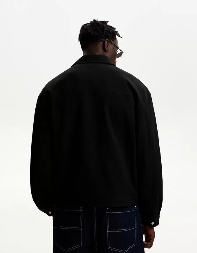 Overshirt with zipper Overshirt with zipper