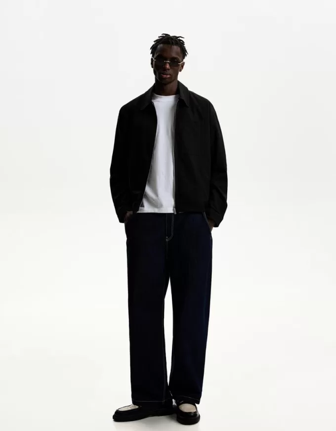 Overshirt with zipper Overshirt with zipper