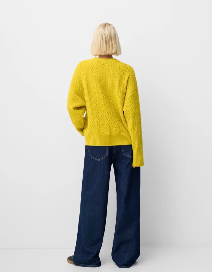 Oversize cable-knit sweater Oversize cable-knit sweater