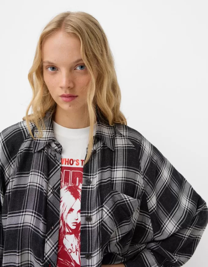 Oversize check shirt Oversize check shirt