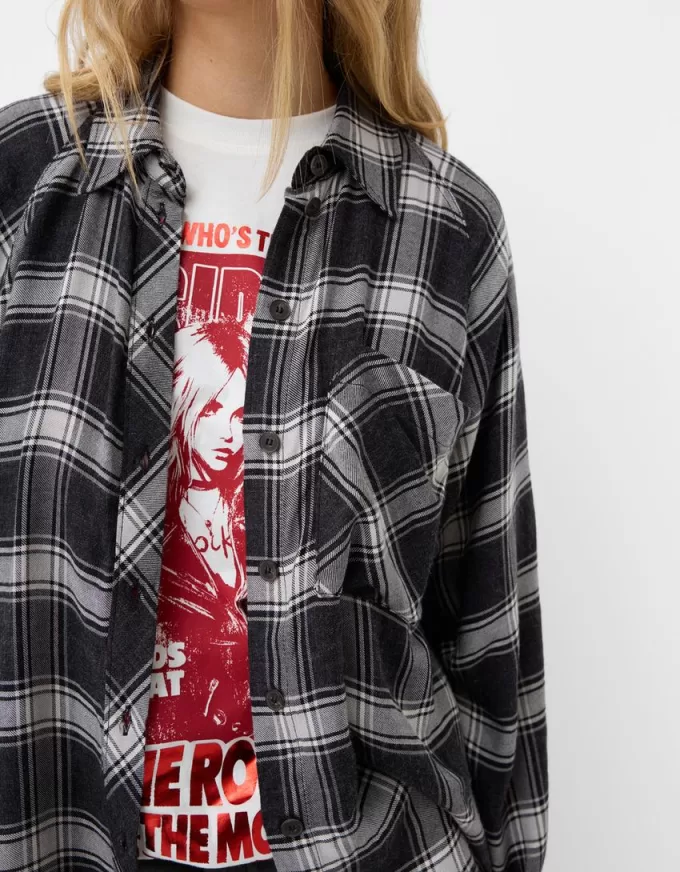 Oversize check shirt Oversize check shirt