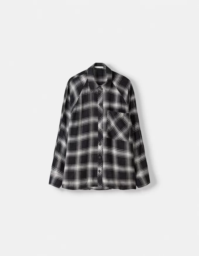 Oversize check shirt Oversize check shirt