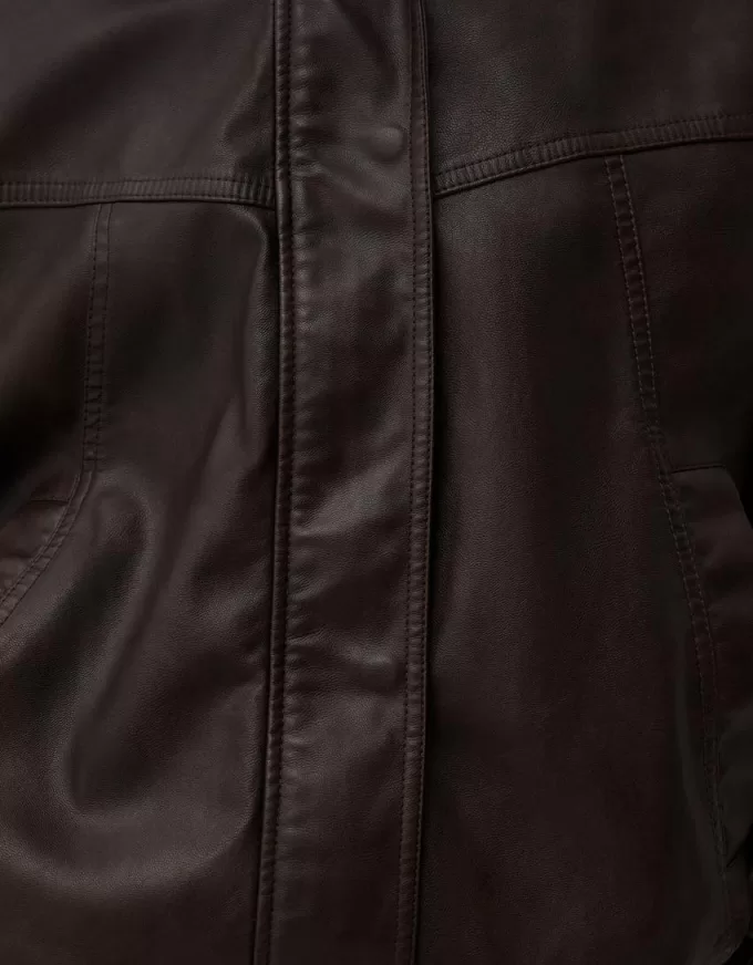 Oversize faux leather jacket Oversize faux leather jacket