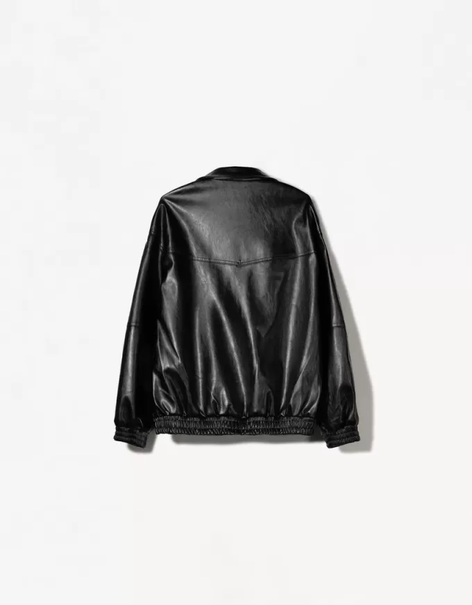 Oversize faux leather jacket Oversize faux leather jacket