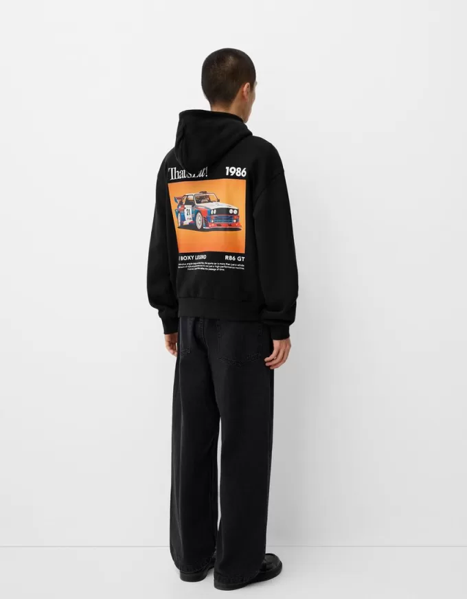 Oversize printed sweatshirt Oversize printed sweatshirt