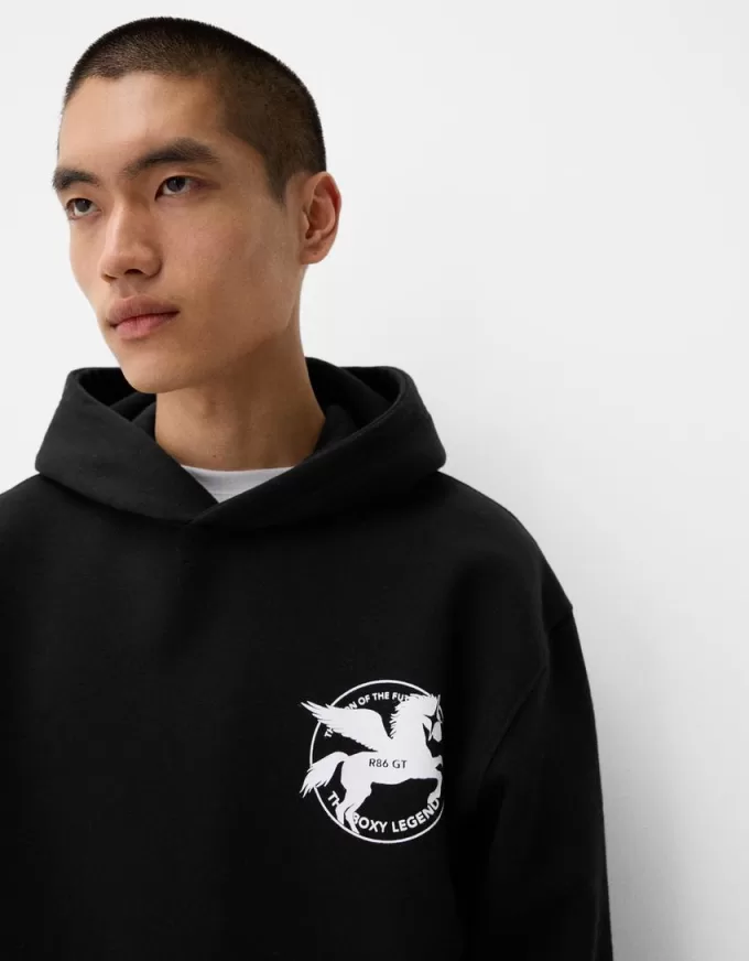 Oversize printed sweatshirt Oversize printed sweatshirt