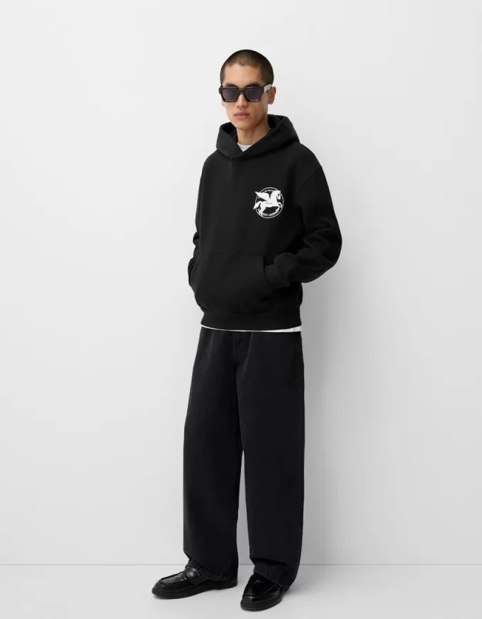 Oversize printed sweatshirt Oversize printed sweatshirt