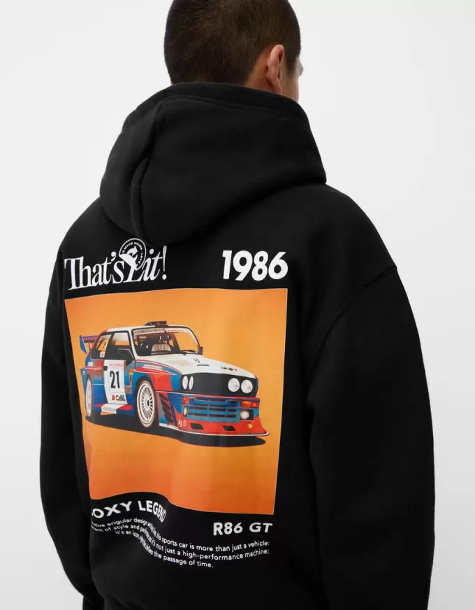 Oversize printed sweatshirt Oversize printed sweatshirt