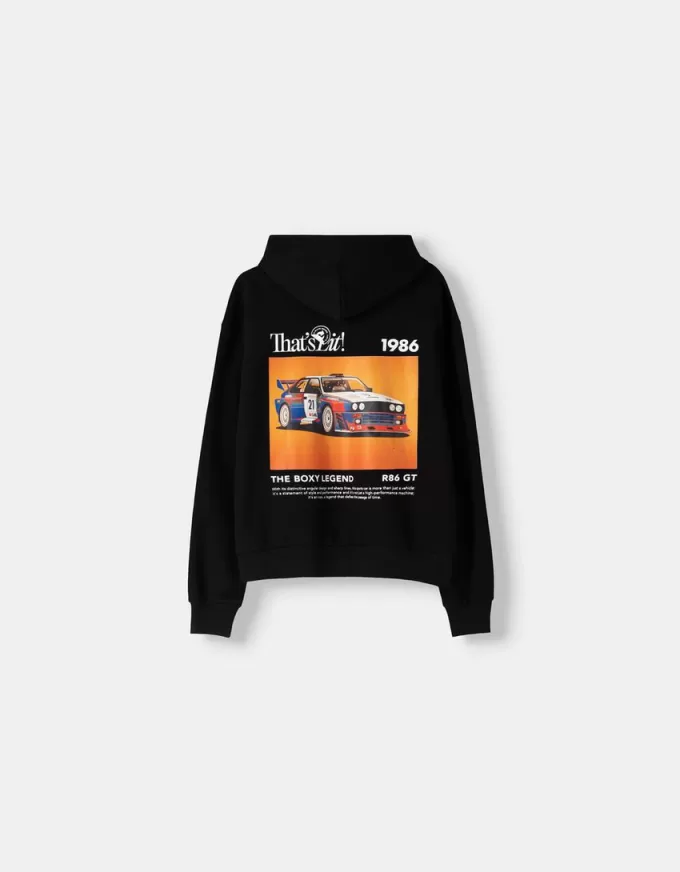 Oversize printed sweatshirt Oversize printed sweatshirt