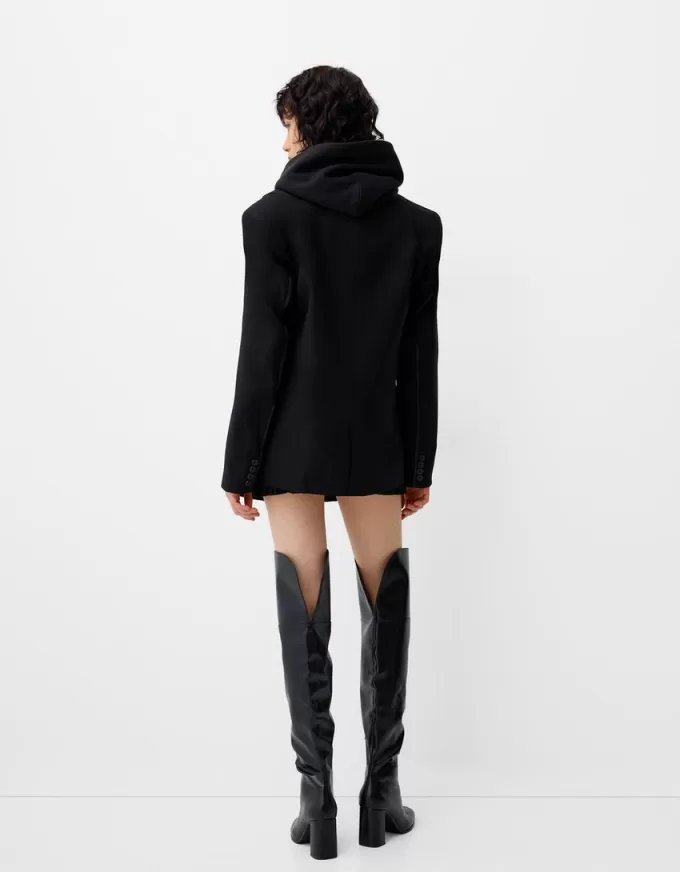 Oversize sateen suit blazer Oversize sateen suit blazer