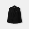 Oversize sateen suit blazer Oversize sateen suit blazer