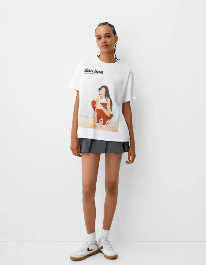 Oversize short sleeve Dua Lipa T-shirt