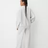 Oversize sweatshirt with side pockets Oversize sweatshirt with side pockets