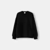Oversize sweatshirt with side pockets