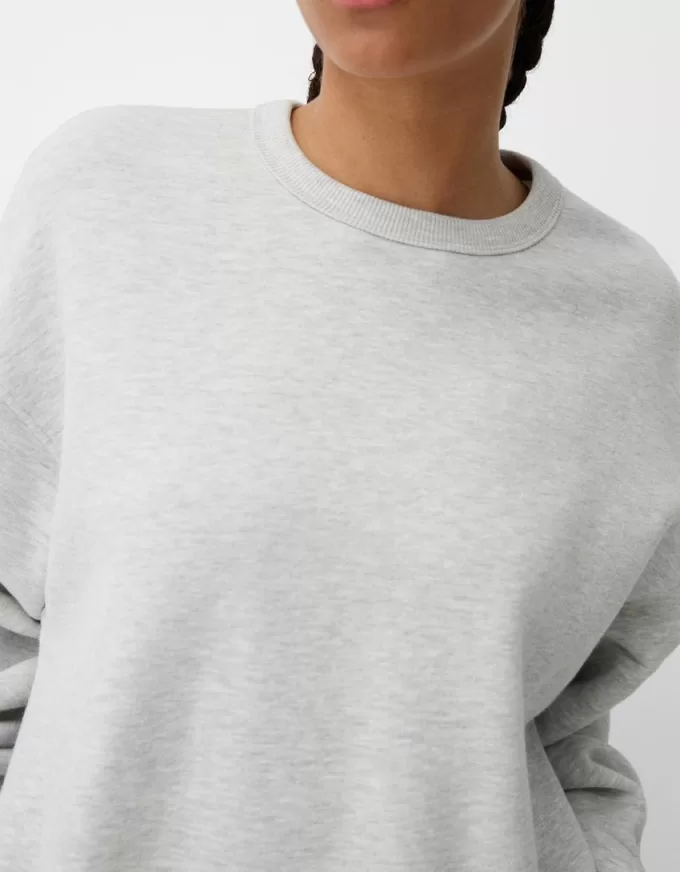 Oversize sweatshirt with side pockets Oversize sweatshirt with side pockets