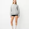 Oversize sweatshirt with side pockets Oversize sweatshirt with side pockets