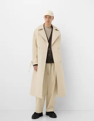 Oversize trench coat
