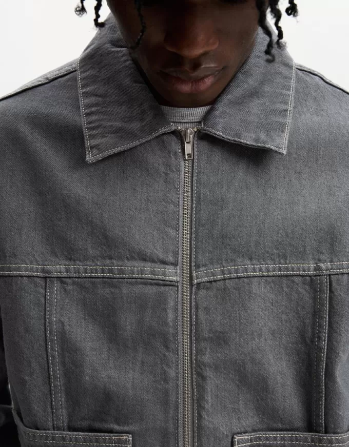 Oversized denim shirt Oversized denim shirt