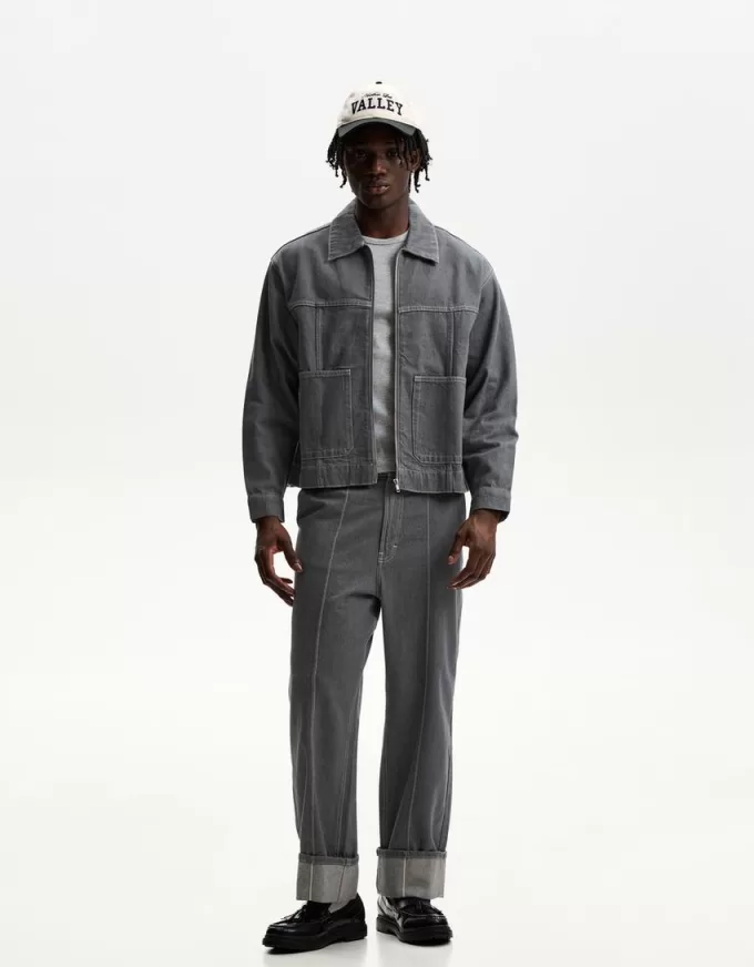 Oversized denim shirt Oversized denim shirt