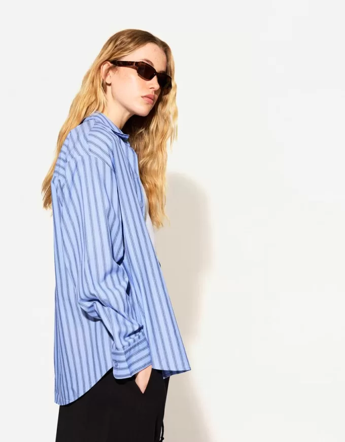 Oversized poplin shirt Oversized poplin shirt