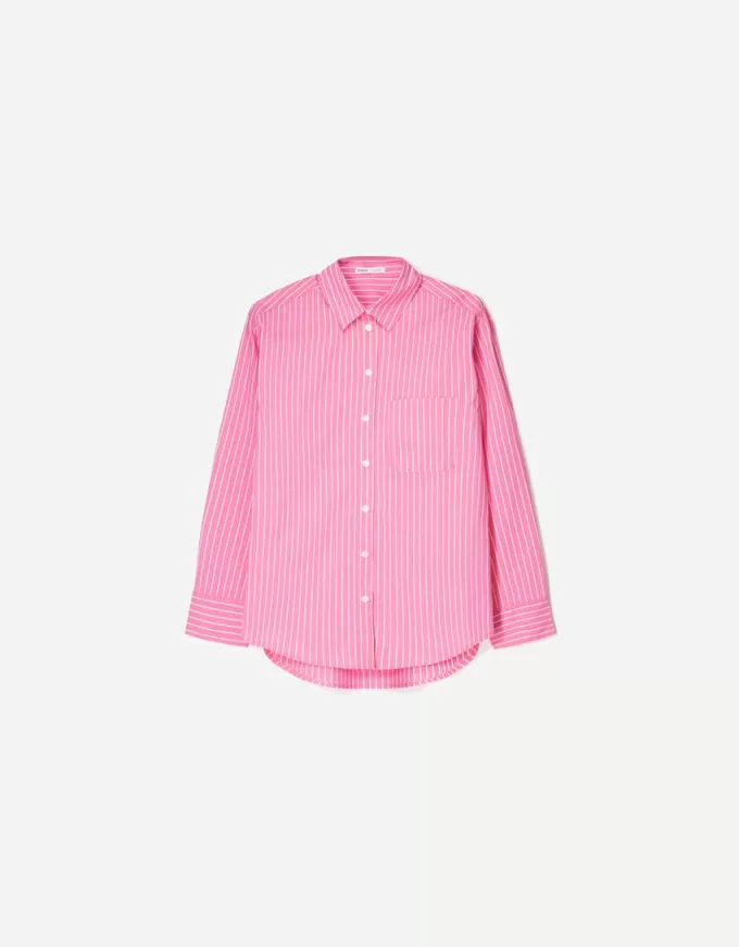 Oversized poplin shirt Oversized poplin shirt