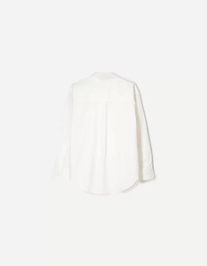 Oversized poplin shirt Oversized poplin shirt
