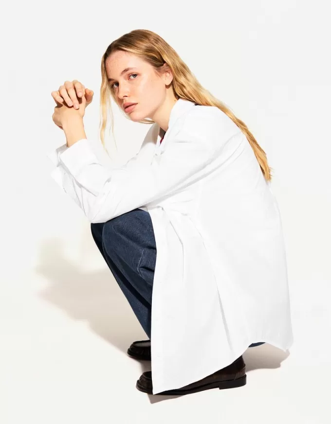 Oversized poplin shirt Oversized poplin shirt