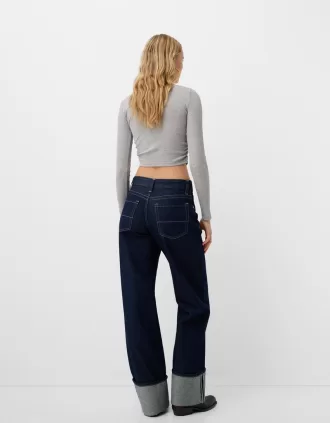 Pack of 2 long sleeve scoop neck T-shirts