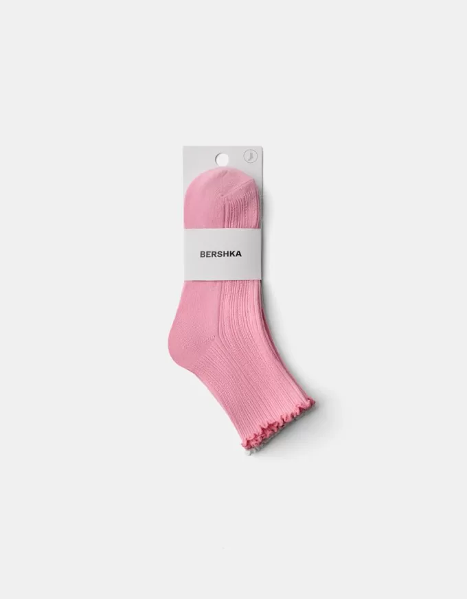 Pack of 2 pointelle socks Pack of 2 pointelle socks