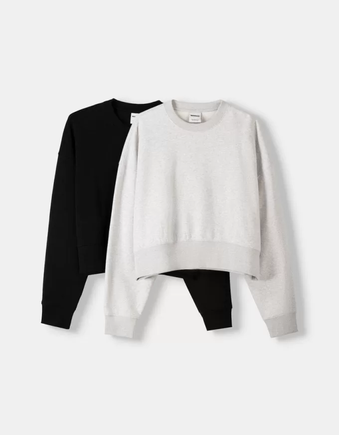 Pack of 2 regular sweatshirts
