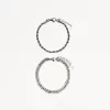 Pack of 2 steel bracelets Pack of 2 steel bracelets