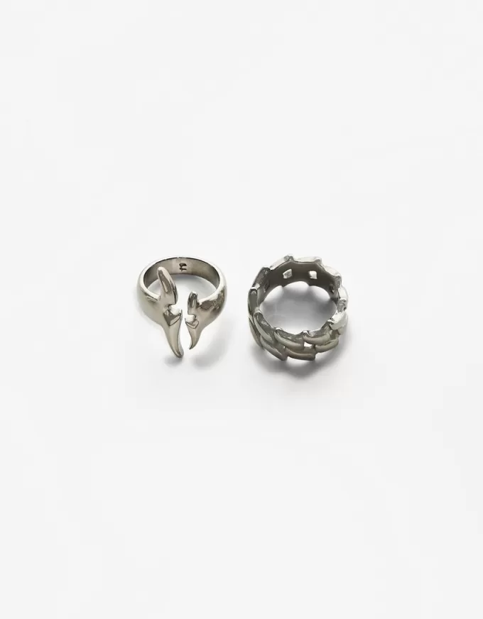 Pack of 2 steel rings Pack of 2 steel rings