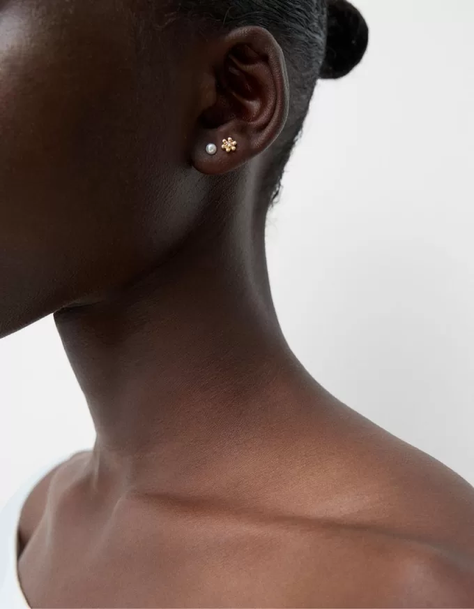 Pack of 20 rhinestone earrings