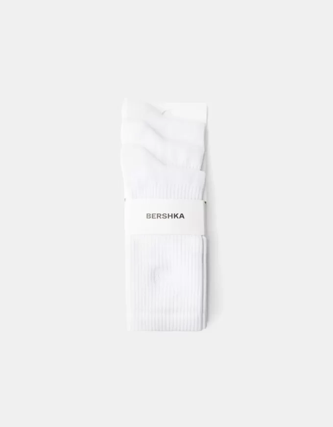 Pack of 3 embroidered socks Pack of 3 embroidered socks