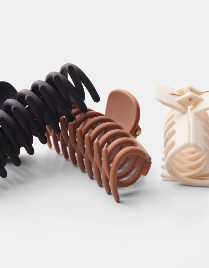 Pack of 3 hair clips